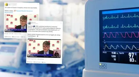Ze 141 osób zakażonych aż 140 było zaszczepionych? Manipulacja wypowiedzi australijskiego ministra