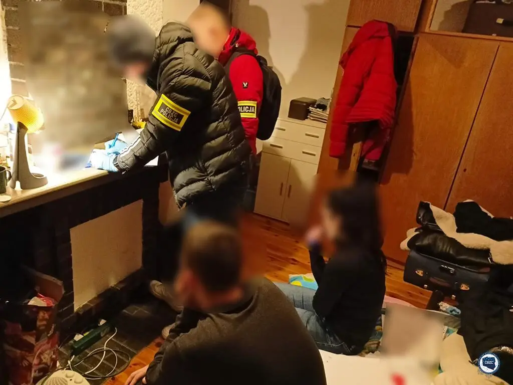 Zabezpieczono obszerny materiał dowodowy