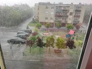 Ulewa w Słupcy