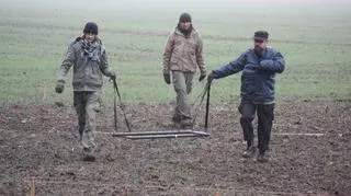 Archeolodzy podczas poszukiwań