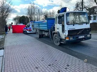 Potrącenie 15-latki w Błoniu