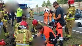 Wypadek na A2