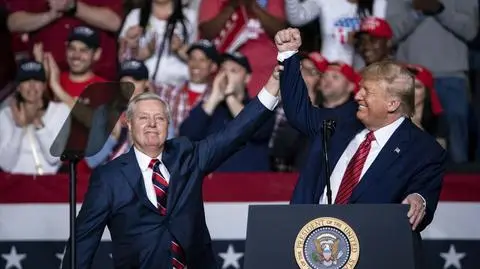 Donald Trump, Lindsey Graham 