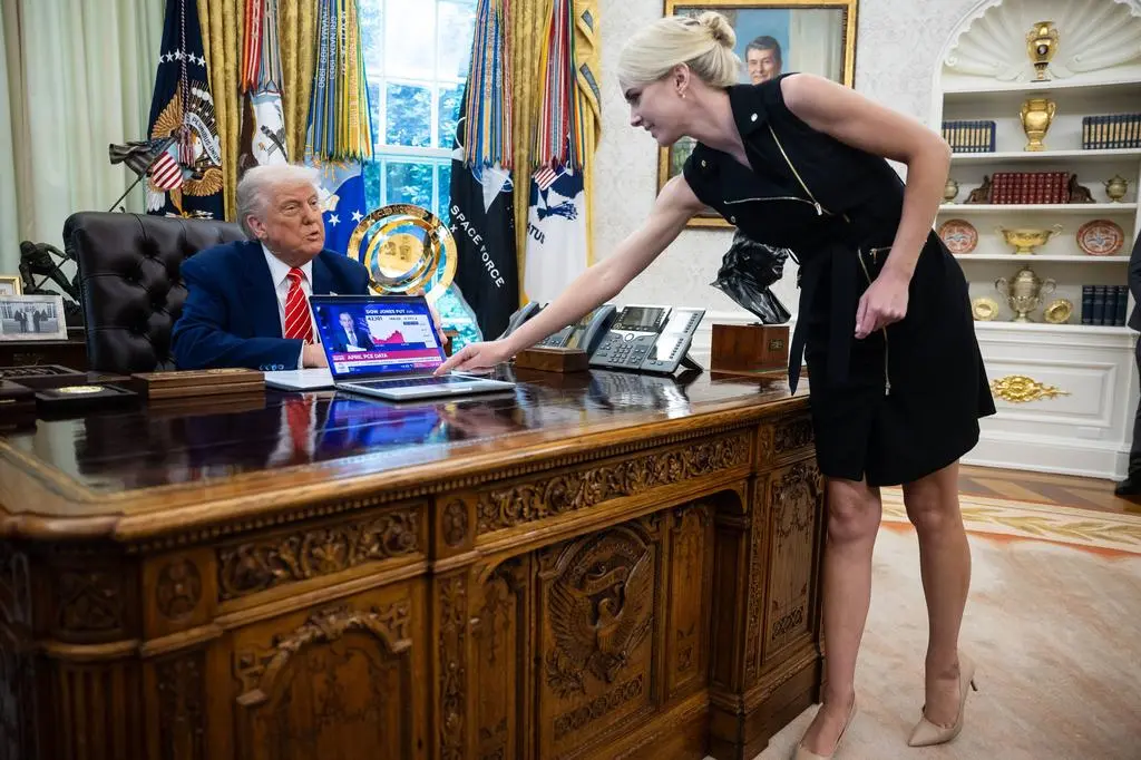 Donald Trump i Natalie Harp