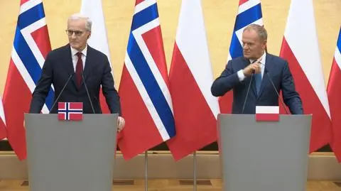 Donald Tusk i premier Norwegii
