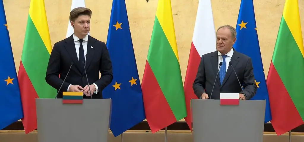 Donald Tusk, Mindaugas Sinkevicius