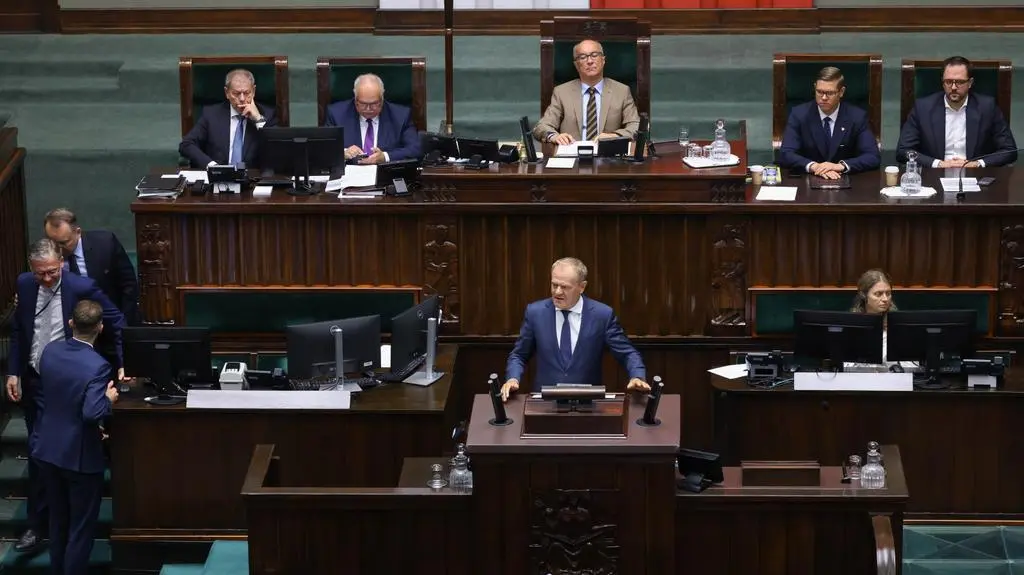 Donald Tusk w Sejmie