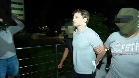 Doprowadzenie Rafała Zaorskiego do sądu