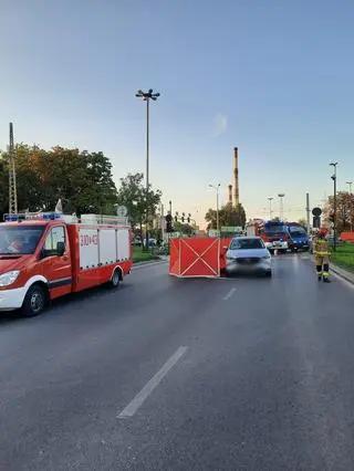 Tragiczny wypadek w Łodzi. Nie żyje rowerzysta