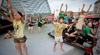 Najmłodsi w Strefie Kibica