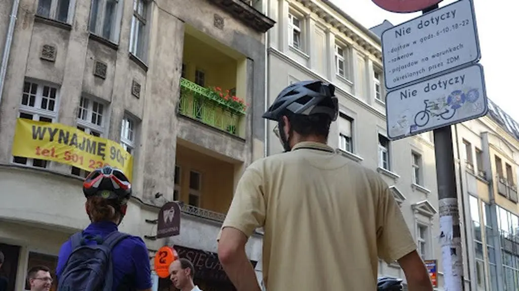 Sprawdzano oznakowanie na ścieżkach