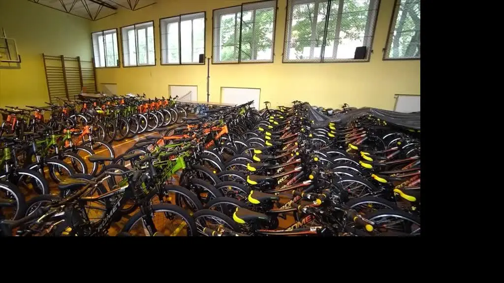 Szprotawa rozdaje pierwszakomrowery