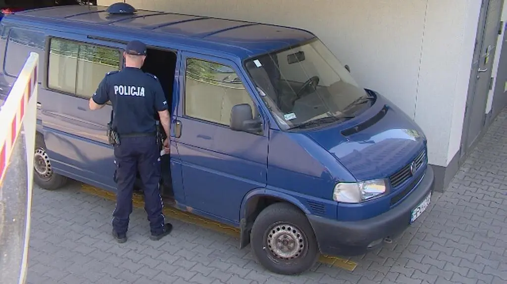 Doprowadzenie Piotra K. do prokuratury