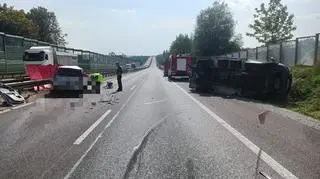 Wypadek na Obwodnicy Trójmiasta, nie żyją dwie osoby