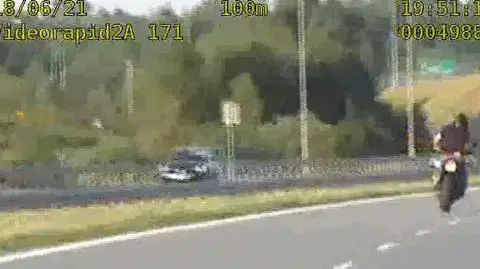 170 km/h na liczniku i dwa promile w organizmie. Prawo jazdy stracił w kwietniu, za podobne przewinienia