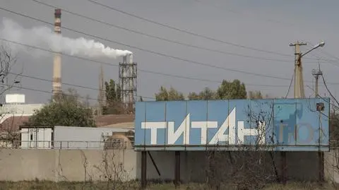 Zakłady chemiczne Krymski Tytan działają w Armiansku