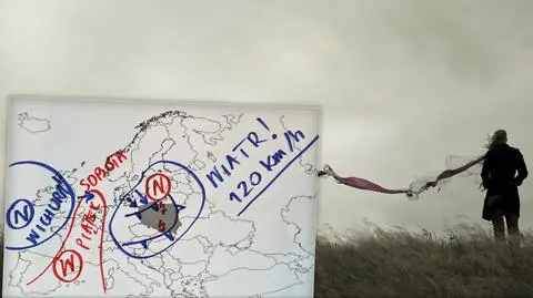 "Prawdopodobnie tak samo silna, a może nawet silniejsza wichura dotrze do nas w sobotę"