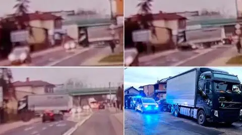 Kierowca ciężarówki był trzeźwy