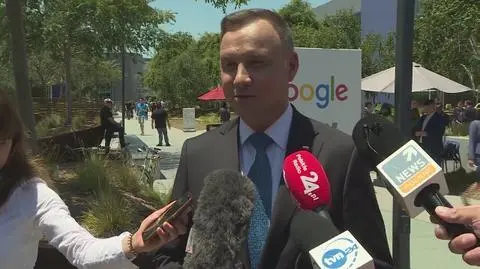 Prezydent Andrzej Duda rozmawiał z kierownictwem Googlea i YouTubea