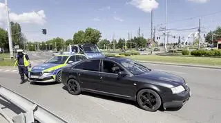 Od kierowcy audi dało się wyczuć woń alkoholu