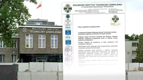 Dron należał do Wojskowego Instytutu Technicznego Uzbrojenia 