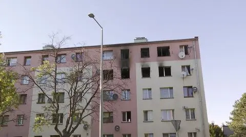 "Ogień był tak duży, że wychodził na klatkę schodową". 11-latka i jej mama w szpitalu