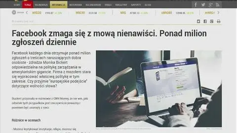 Facebook zmaga się z mową nienawiści