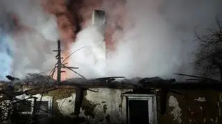 Pożar wybuchł w niedzielę