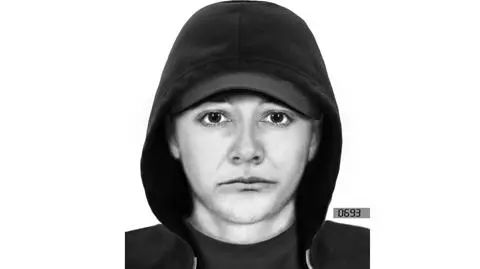 Dźgnął rowerzystkę nożem, ostrze zatrzymało się na telefonie. Jest portret pamięciowy napastnika