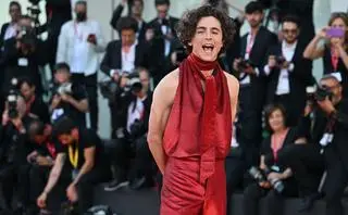 Timothee Chalamet przyciągnął tłumy, jakich dawno nie widziano na Lido