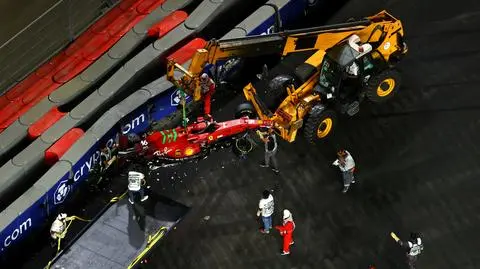 Dżudda błędów nie wybacza. Leclerc rozbił się przy ponad 250 km/godz.