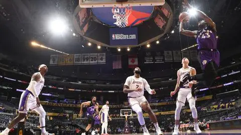 Los Angeles Lakers wciąż w dołku. LeBron nie dokończył meczu