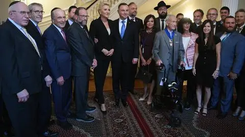 Para prezydencka spotkała się z przedstawicielami środowisk żydowskich