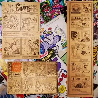 Komiksy i obrazki Papcia Chmiela ze Świata Młodych