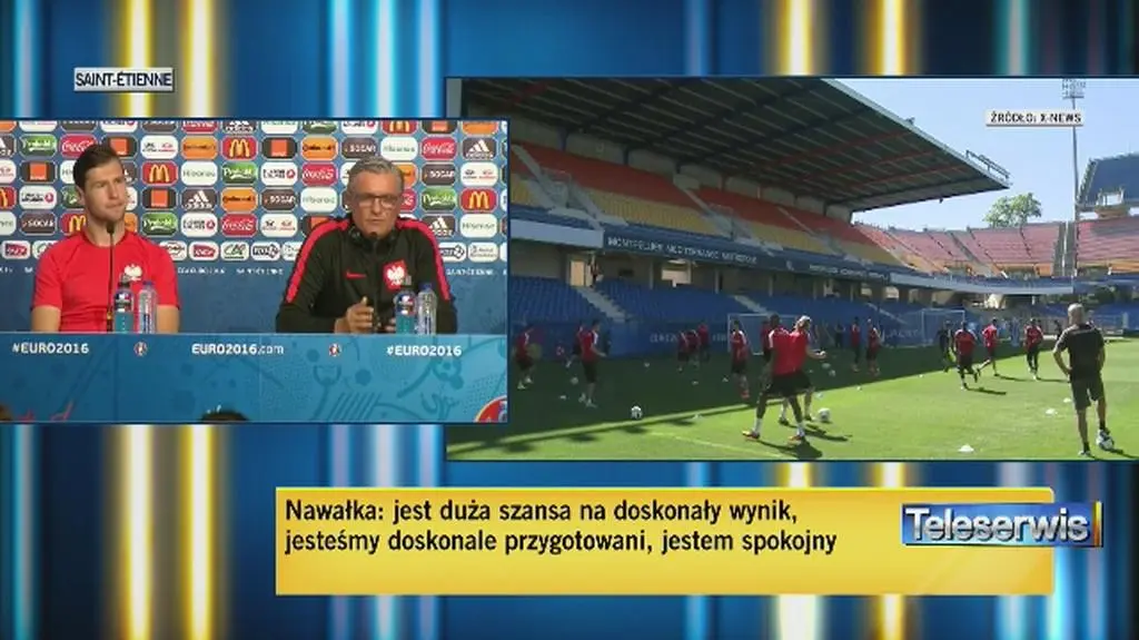 Adam Nawałka przed meczem ze Szwajcarią