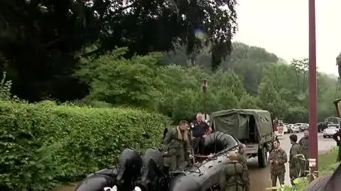 belgia ewakuacja 