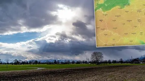 Pogoda na 5 dni: najpierw burze, chwilę później chłodny wir i śnieg