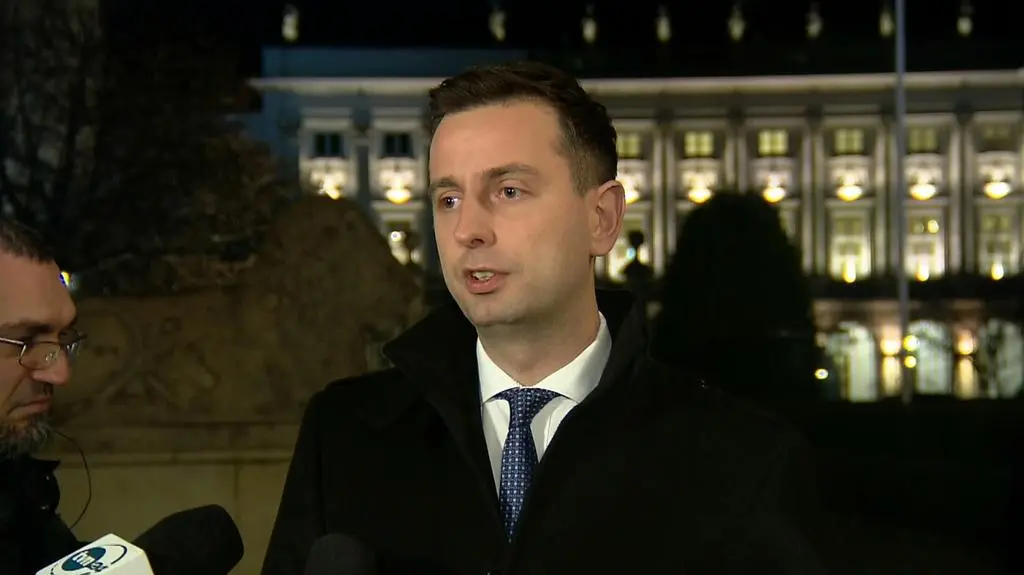 Władysław Kosiniak-Kamysz po spotkaniu w Pałacu