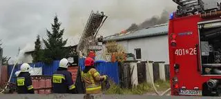 Do pożaru doszło w Białogardzie