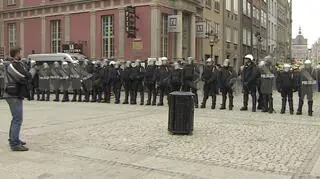 Marsz ochraniali funkcjonariusze policji