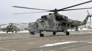Rosyjski śmigłowiec Mi-24. Zdjęcie ilustracyjne 