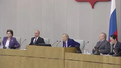 Putin wziął udział w inauguracyjnym posiedzeniu nowej Dumy Państwowej