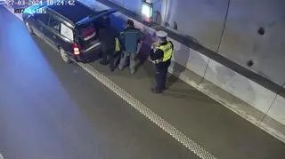 Kot w tunelu. Świnoujście