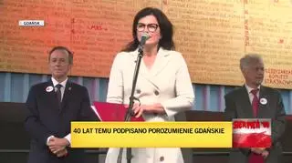 Dulkiewicz: mamy wielkie szczęście, że zdarzyła nam się "Solidarność" 