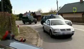 Zatrzymanie przemytników ludzi w Narewce