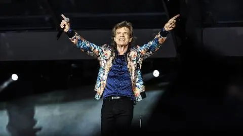 Mick Jagger na koncercie w Warszawie