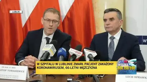 W Lublinie zmarł pacjent zakażony koronawirusem 