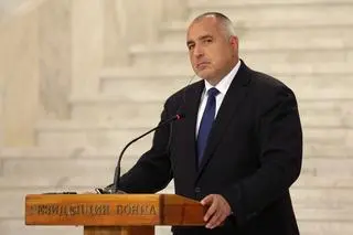 Ustępujący premier Bułgarii Bojko Borisow 