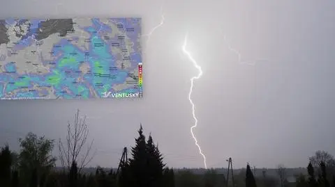 Pogoda na 5 dni: niespokojny czas w pogodzie. Burze, deszcz i silny wiatr