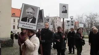 Marsz przeszedł do kościoła na Piasku